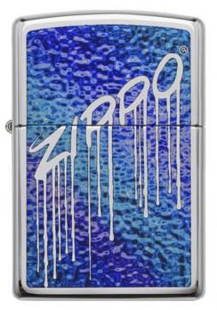 Зажигалка Zippo Classic с покрытием High Polish Chrome, латунь/сталь, серебристая, 36x12x56 мм