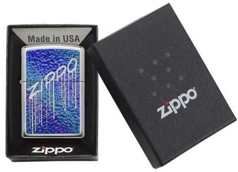 Зажигалка Zippo Classic с покрытием High Polish Chrome, латунь/сталь, серебристая, 36x12x56 мм