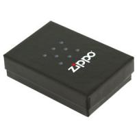 Зажигалка Zippo Classic с покрытием Ebony, латунь/сталь, чёрная, глянцевая, 36x12x56 мм