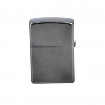 Зажигалка Zippo Classic с покрытием Gray Dusk , латунь/сталь, серая, матовая, 36x12x56 мм