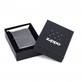 Зажигалка Zippo Classic с покрытием Gray Dusk , латунь/сталь, серая, матовая, 36x12x56 мм