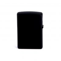 Зажигалка Zippo Classic с покрытием Black Matte, латунь/сталь, чёрная, матовая, 36x12x56 мм