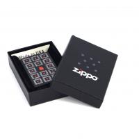 Зажигалка Zippo Classic с покрытием Black Matte, латунь/сталь, чёрная, матовая, 36x12x56 мм
