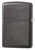 Зажигалка Zippo James Bond с покрытием Black Ice, латунь/сталь, чёрная, глянцевая, 36x12x56 мм