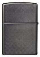 Зажигалка Zippo James Bond с покрытием Black Ice, латунь/сталь, чёрная, глянцевая, 36x12x56 мм