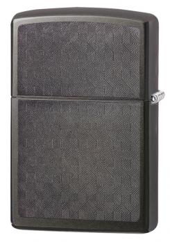 Зажигалка Zippo James Bond с покрытием Black Ice, латунь/сталь, чёрная, глянцевая, 36x12x56 мм