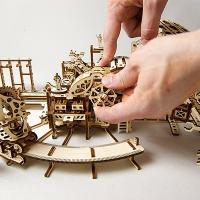 Конструктор 3D-пазл Ugears - Фабрика роботов