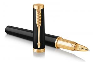 Parker Ingenuity - LaqBlack GT, ручка 5th пишущий узел, F*