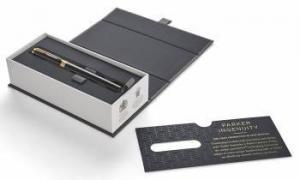 Parker Ingenuity - LaqBlack GT, ручка 5th пишущий узел, F*