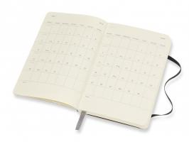 Еженедельник Moleskine Academic Wknt PKS, цвет черный