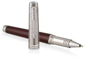 Parker Premier - Crimson Red RT, шариковая ручка, M