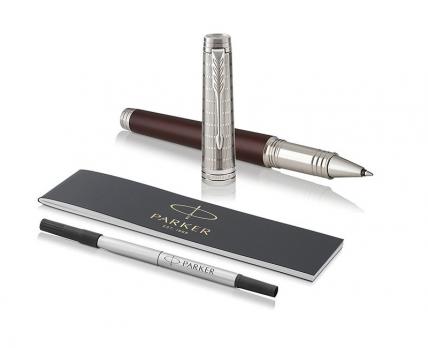 Parker Premier - Crimson Red RT, шариковая ручка, M