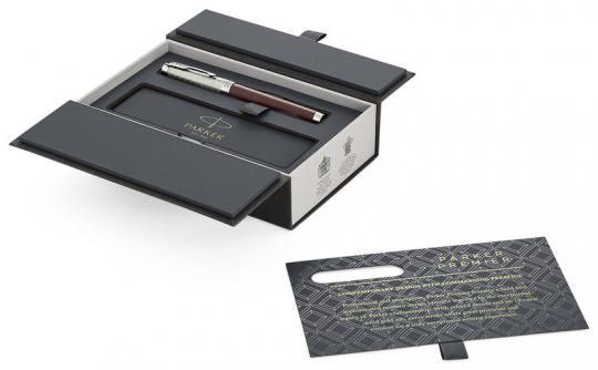 Parker Premier - Crimson Red RT, шариковая ручка, M