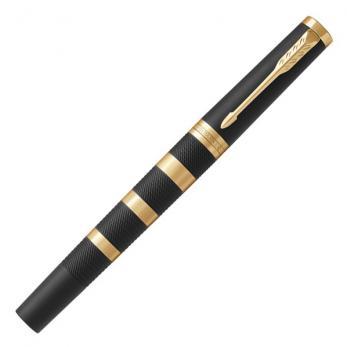 Parker Ingenuity - Black Rubber/Metal GT, ручка 5th пишущий узел, F*