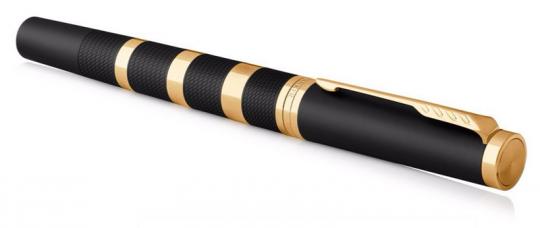 Parker Ingenuity - Black Rubber/Metal GT, ручка 5th пишущий узел, F*