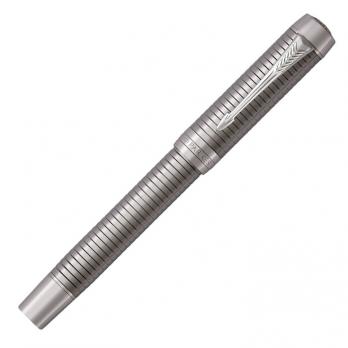 Parker Duofold - Ruthenium Chiselled CT, ручка-роллер, F