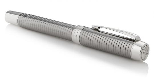 Parker Duofold - Ruthenium Chiselled CT, ручка-роллер, F