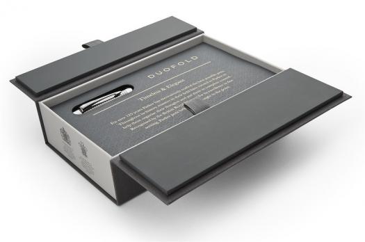 Parker Duofold - Ruthenium Chiselled CT, ручка-роллер, F
