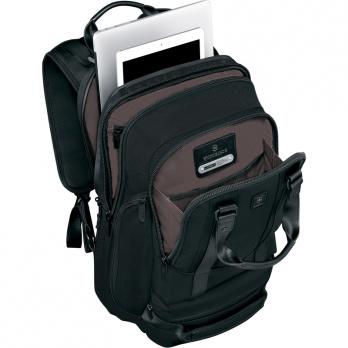 Рюкзак Victorinox Lexicon Professional Bellevue, черный, 30x19x46 см, 26 л