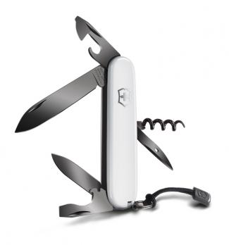 Нож Victorinox Spartan PS, 91 мм, 13 функций, белый, с темляком