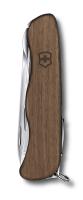 Нож Victorinox Forester, 111 мм, 10 функций, с фиксатором лезвия, деревянная рукоять