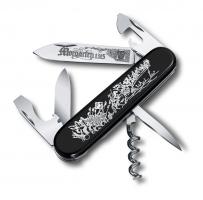 Нож Victorinox Morgarten LE, коллекционный, 91 мм, 9 функций, черный (подар. упаковка)
