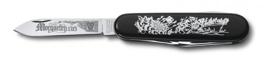 Нож Victorinox Morgarten LE, коллекционный, 91 мм, 9 функций, черный (подар. упаковка)