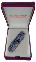 Нож-брелок Victorinox Classic LE, 58 мм, 4 функции, натур.камень, "Azul Santa Cruz" (подар.упаковка)