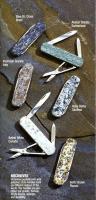 Нож-брелок Victorinox Classic LE, 58 мм, 4 функции, рукоять из натур. камня, "Bethel White" (подар.у