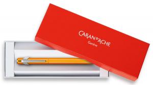 Carandache Office 849 Fluo - Yellow Green Fluo, перьевая ручка, F, подарочная коробка