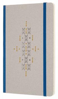 Блокнот Moleskine Time notebooks LE, цвет синий, без разлиновки
