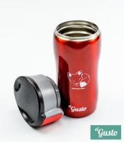 Термокружка El Gusto Corsa "Лисенок Фыр-фыр-фыр" (0,35 литра), красная