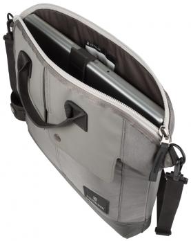 Сумка Victorinox Altmont 3.0 Slimline Horizontal Laptop Tote 13'', серая, 40x6x34 см, 8 л