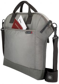 Сумка Victorinox Altmont 3.0 Slimline Horizontal Laptop Tote 13'', серая, 40x6x34 см, 8 л